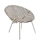 MID CENTURY 1960s SPUTNIK EASY LOUNGE CHAIR