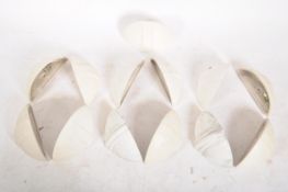 DAR LIGHTING - SELECTION OF CONTEMPORARY PLASTER WALL LIGHTS