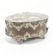 VICTORIAN HALLMARKED SILVER & TORTOISESHELL BOX