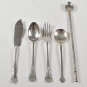COLLECTION OF EARLY 20TH CENTURY SILVER CUTLERY