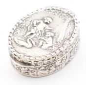 ITALIAN 800 SILVER PILL BOX