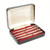 CASED SET OF SILVER BRIDGE PENCILS