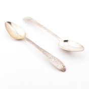 PROVINCIAL IRISH CORK TEASPOONS CARDON TERRY & JANE WILLIAMS