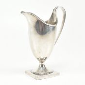 HALLMARKED EDWARDIAN SILVER HELMET JUG CREAMER