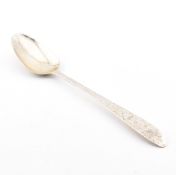 18TH CENTURY SILVER IRISH PATRICK CONNELL LIMERICK TEA SPOON
