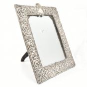 GEORGE V HALLMARKED SILVER MOUNTED MIRROR