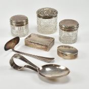COLLECTION OF HALLMARKED SILVER ITEMS
