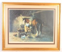 DAVID SHEPHERD (1931 - 2017) - LIMITED EDITION SIGNED PRINT