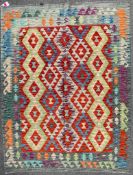 VINTAGE ANATOLIAN TURKISH KILIM FLOOR CARPET RUG