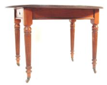 VICTORIAN 19TH CENTURY DINING TABLE & CHAIRS