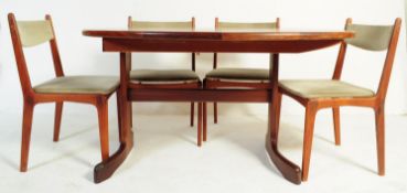 BRITISH MODERN DESIGN - MID CENTURY TEAK DINING ROOM SUITE