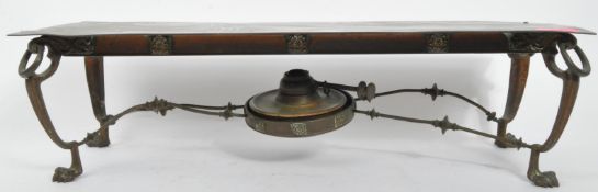 19TH CENTURY VICTORIAN COPPER SPIRIT BURNER TRIVET