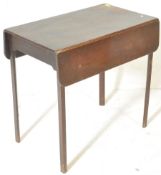 19TH CENTURY GEORGIAN MAHOGANY PEMBROKE TABLE