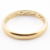 1930S GOLD BAND RING