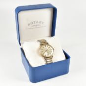 HALLMARKED 9CT GOLD ROTARY WRISTWATCH