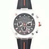VONLANTHEN V200 CHRONOGRAPH STAINLESS STEEL WRISTWATCH