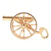 18CT GOLD VICTORIAN CANON CHARM