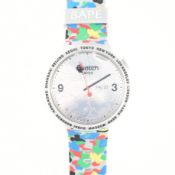 SWATCH X BAPE BIG BOLD TOKYO COLLABORATION HYPE STREET WEAR WRISTWATCH