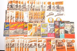 SPEEDWAY - COLLECTION OF THE PEOPLE & BRISTOL PROGRAMMES