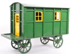 VINTAGE 20TH CENTURY PAINTED FOLK ART TRAVELLERS WAGON