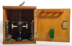 A 1950'S MID CENT PRIOR DISSECTING MICROSCOPE WITH ARM RESTS