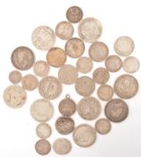 COLLECTION VICTORIAN & LATER SILVER BRITISH COINAGE