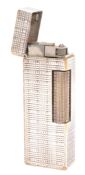 20TH CENTURY SILVER PLATED DUNHILL LIGHTER