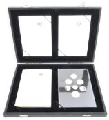 ROYAL MINT SILVER PROOF 2008 COIN SET - ROYAL SHIELD OF ARMS