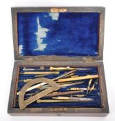 COLLECTION OF EARLY 20TH CENTURY DRAUGHTSMANS TOOLS