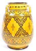 20TH CENTURY MOROCCAN HAND PAINTED VASE