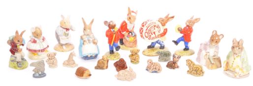 COLLECTION ROYAL DOULTON BUNNYKINS & OTHERS