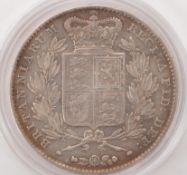 QUEEN VICTORIA 1844 925 SILVER CROWN COIN