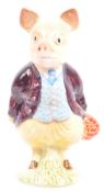 A VINTAGE BESWICK BEATRIX POTTER PIGLING BLAND FIGURINE