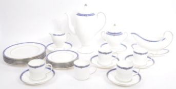 WEDGWOOD - KINGSBRIDGE PATTERN - PORCELAIN CHINA TEA SERVICE