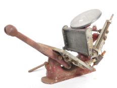 ADANA LETTER PRESS - MODEL NO. 2 H S - PRINTING MACHINE