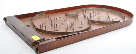 1920S 1930S PERIOD BAGATELLE BOARD GAME BY AMERSHAM