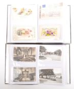 A COLLECTION OF 200+ EARLY TO MID CENTURY POSTCARDS