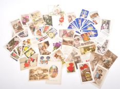 COLLECTION OF 1930S ERA BIRTHDAY GREETING CIGARETTE CARDS