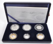 ROYAL MINT FAMILY SILVER 2007 COIN SET - ROYAL MINT