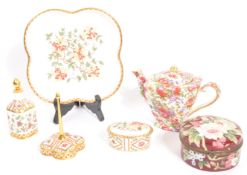 A COLLECTION OF ROYAL WINTON / CROWN DERBY & OLD TUPTON WARE