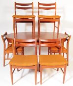 MID CENTURY TEAK G PLAN TABLE & CHAIRS