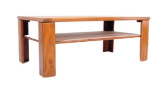 RETRO MID CENTURY CIRCA. 1970S TILE TOP COFFEE TABLE