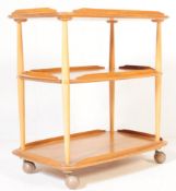 MID CENTURY ERCOL WINDSOR BEECH & ELM TROLLEY
