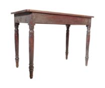 19TH CENTURY VICTORIAN MAHOGANY WRITING TABLE
