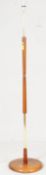 RETRO VINTAGE DANISH INSPIRED TEAK FLOOR STANDARD LAMP