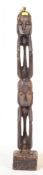 LARGE 20TH CENTURY AFRICAN TRIBAL WOODEN SCULPTURE