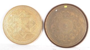 LATE 19TH CENTURY SOUTHERN INDIAN BRONZE CHARGER