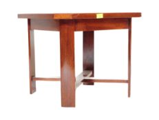 A 1950'S MID CENTURY TAPESTRY TOPPED COFFEE TABLE