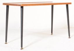 MID CENTURY RETRO TEAK COFFEE TABLE - DANSETTE SUPPORTS