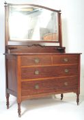 EARLY 20TH CENTURY EDWARDIAN MAHOGANY DRESSING CHEST